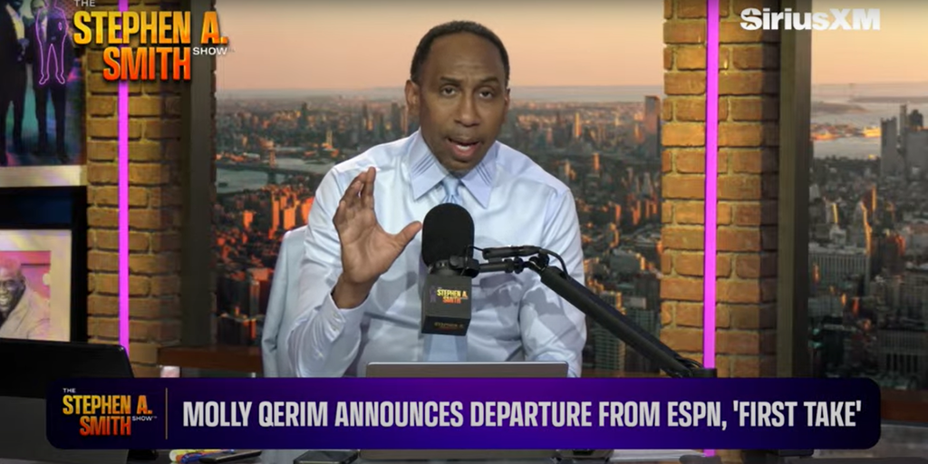 Stephen A. Smith’s bizarre ‘leverage’ rant raises questions after Molly Qerim departure