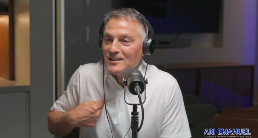 Ari Emanuel launches 'Rushmore' podcast with Pat McAfee