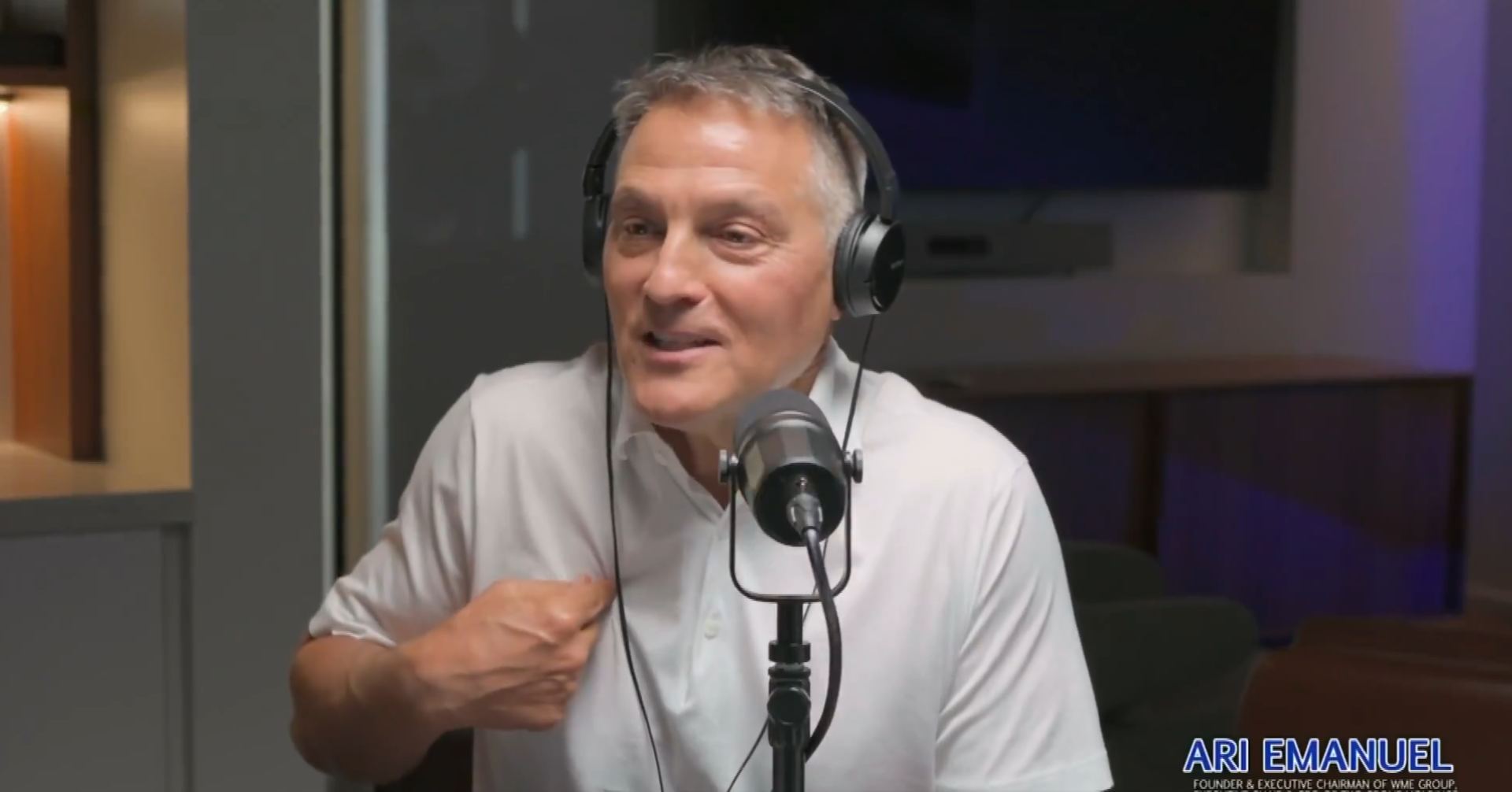 Ari Emanuel launches ‘Rushmore’ podcast, produced by Pat McAfee