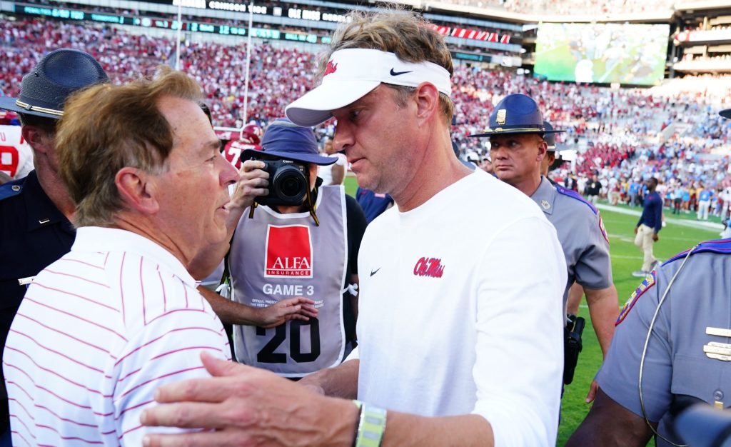 Nick Saban shares why he didn’t watch ESPN’s Lane Kiffin documentary