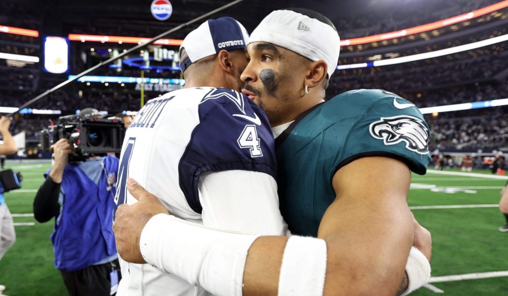 Mike Tirico kept confusing Jalen Hurts for Dak Prescott