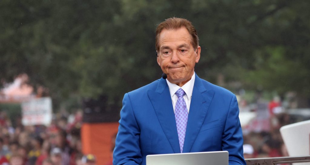 Nick Saban was lone ‘College GameDay’ analyst to pick Alabama over Georgia