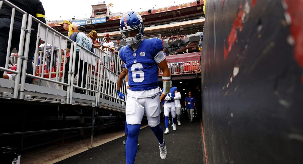 Giants shut down Jaxson Dart interview following Week 1 loss