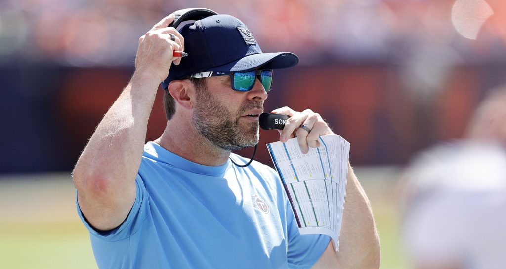 Titans’ Brian Callahan already getting testy with reporters after Week 1 loss