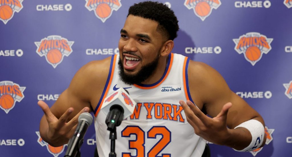 Karl Anthony Towns disputes ESPN report about knee procedure: ‘Who did that, Centel?’