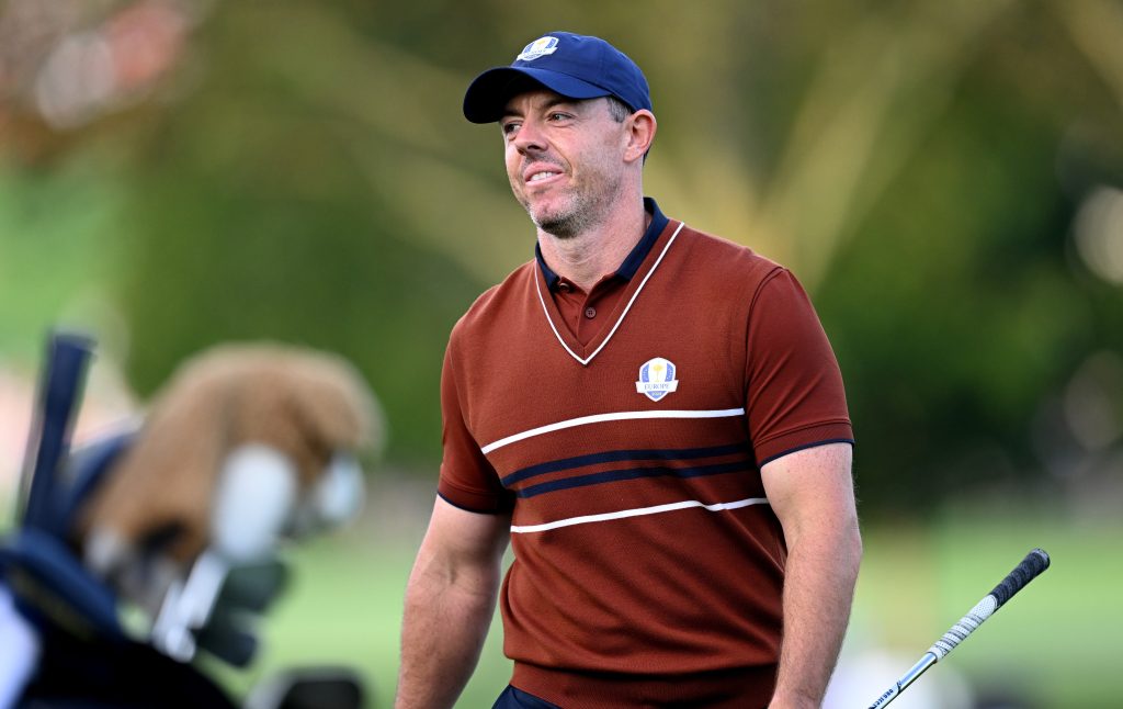 Hot mic catches Rory McIlroy telling Ryder Cup fans ‘shut the f– up’