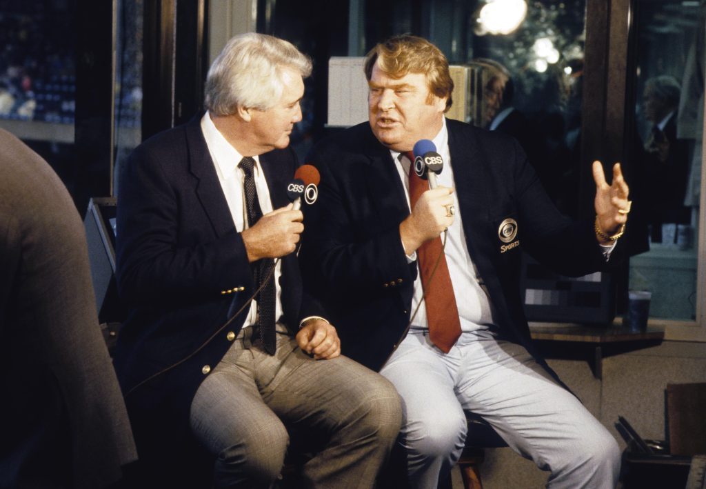 New book reveals origins of John Madden. Pat Summerall pairing