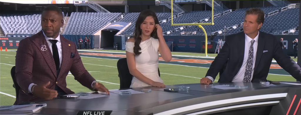 Mina Kimes goes to bat for Ryan Clark after player vs. non-player argument