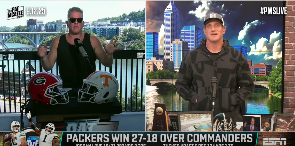 Pat McAfee, A.J. Hawk join call for Prime Video to increase ‘Thursday Night Football’ crowd noise