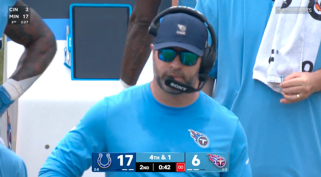CBS’ Ross Tucker piles on as Titans’ Brian Callahan implodes to close 1st half