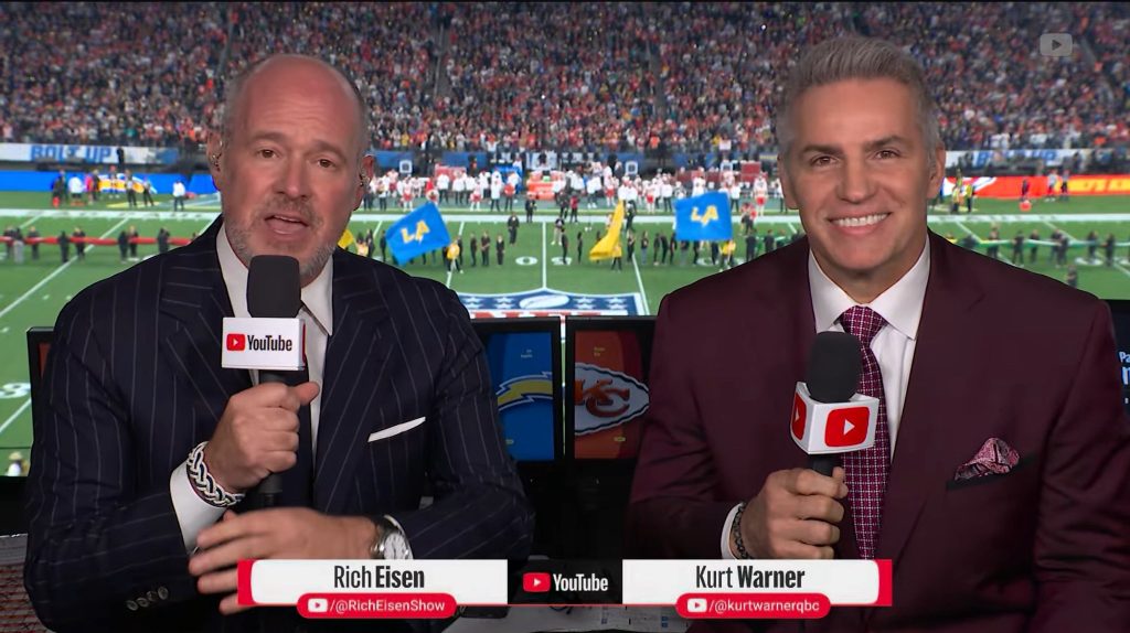 YouTube’s first NFL broadcast made a big game feel smaller