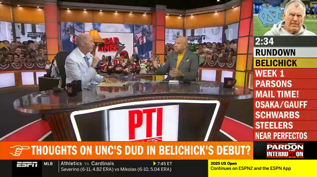 ‘Pardon the Interruption’ to air hour-long episode ahead of NFL opener
