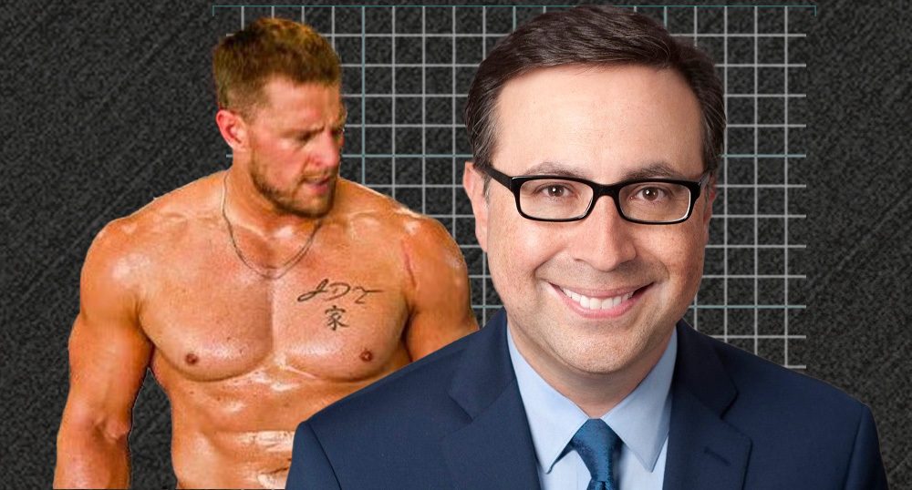 Ian Eagle knows he and J.J. Watt are ‘the most yolked’ NFL booth