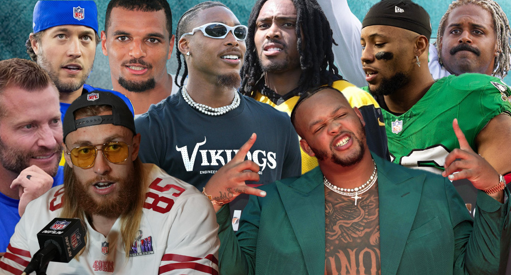Which current NFL players are future media stars?