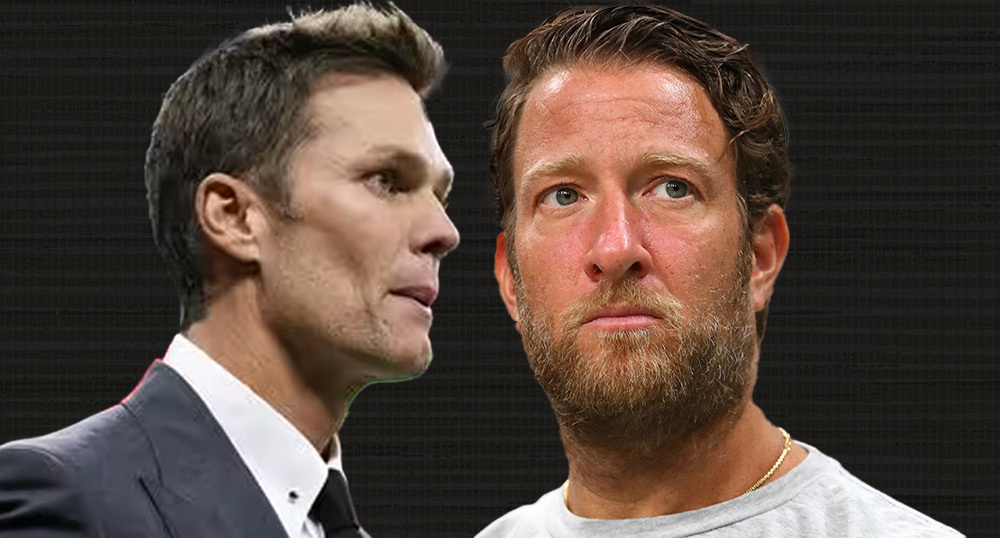 Dave Portnoy, Tom Brady tussle over Saudi flag football fee