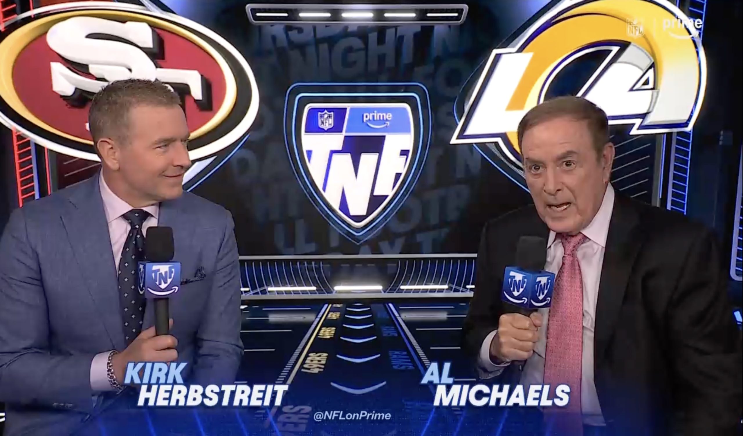 Viewers call out Al Michaels struggles on 49ers-Rams TNF broadcast
