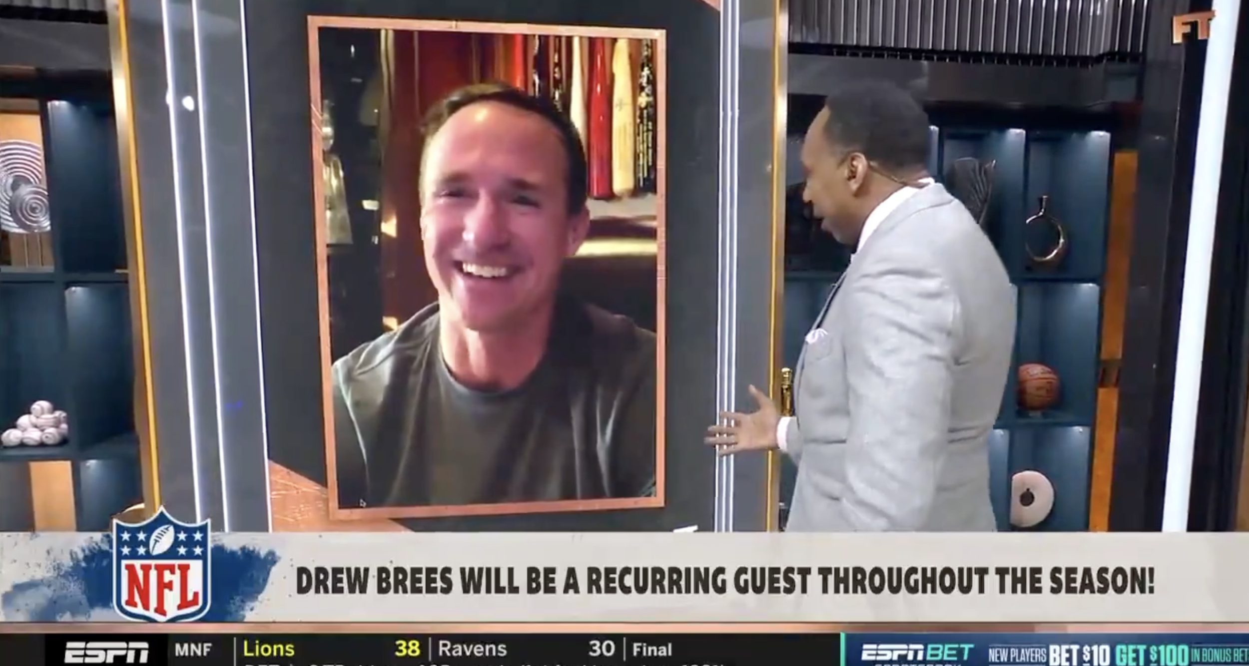 Drew Brees getting credit for calling out ‘boring’ Eagles before losing streak