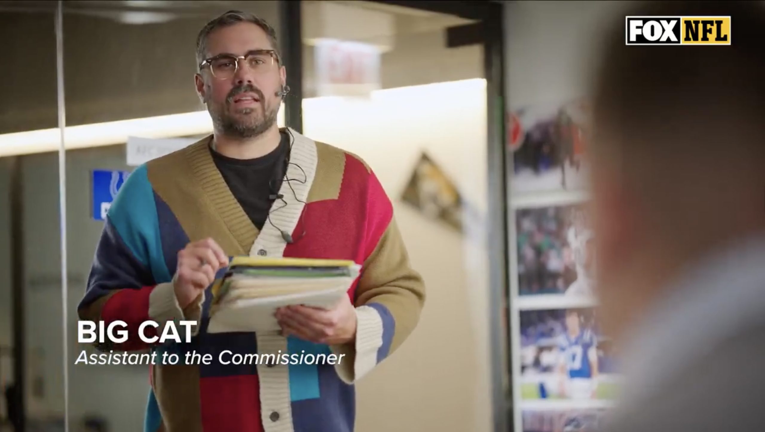 Barstool Sports’ Dan ‘Big Cat’ Katz, Mike Katic star in ‘Fox NFL Sunday’ skit