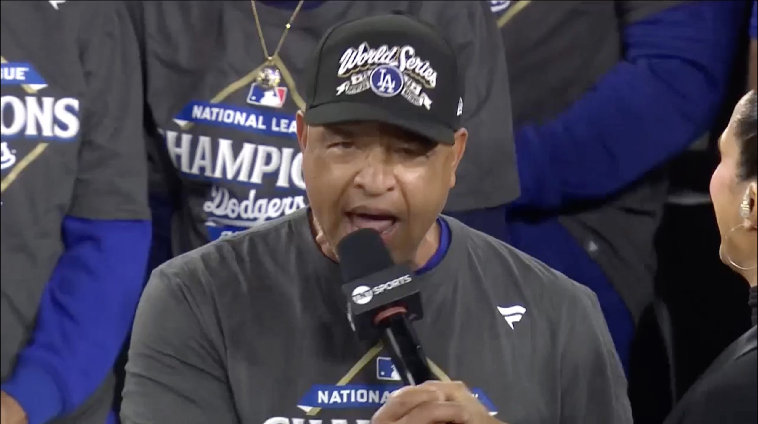 Dodgers manager Dave Roberts: ‘Let’s get four more wins and really ruin baseball’