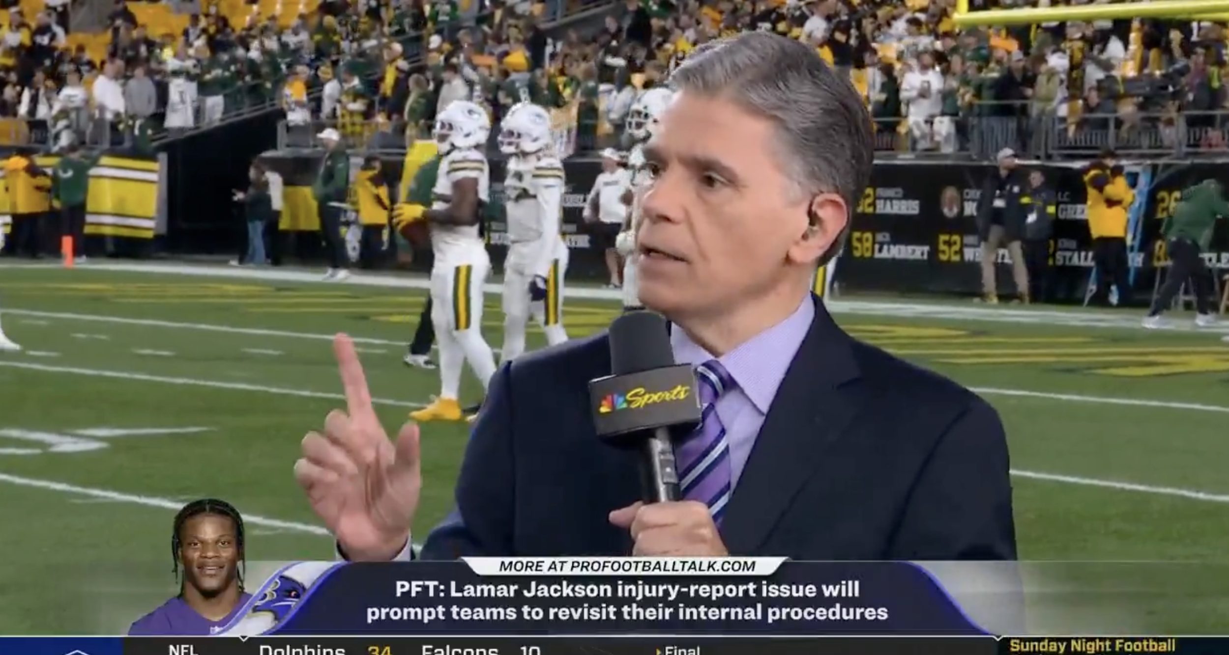 Mike Florio: Ravens could face severe punishment over Lamar Jackson status change
