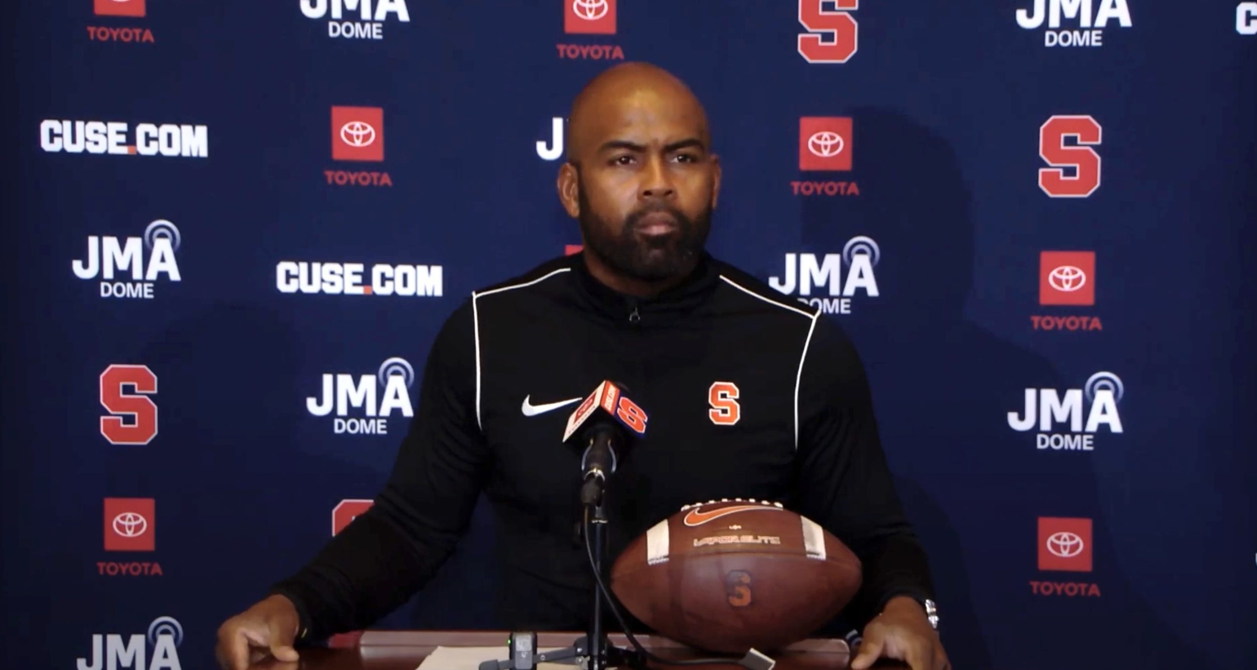 Syracuse coach Fran Brown rebuffs reporter’s ‘disrespectful’ question about his future