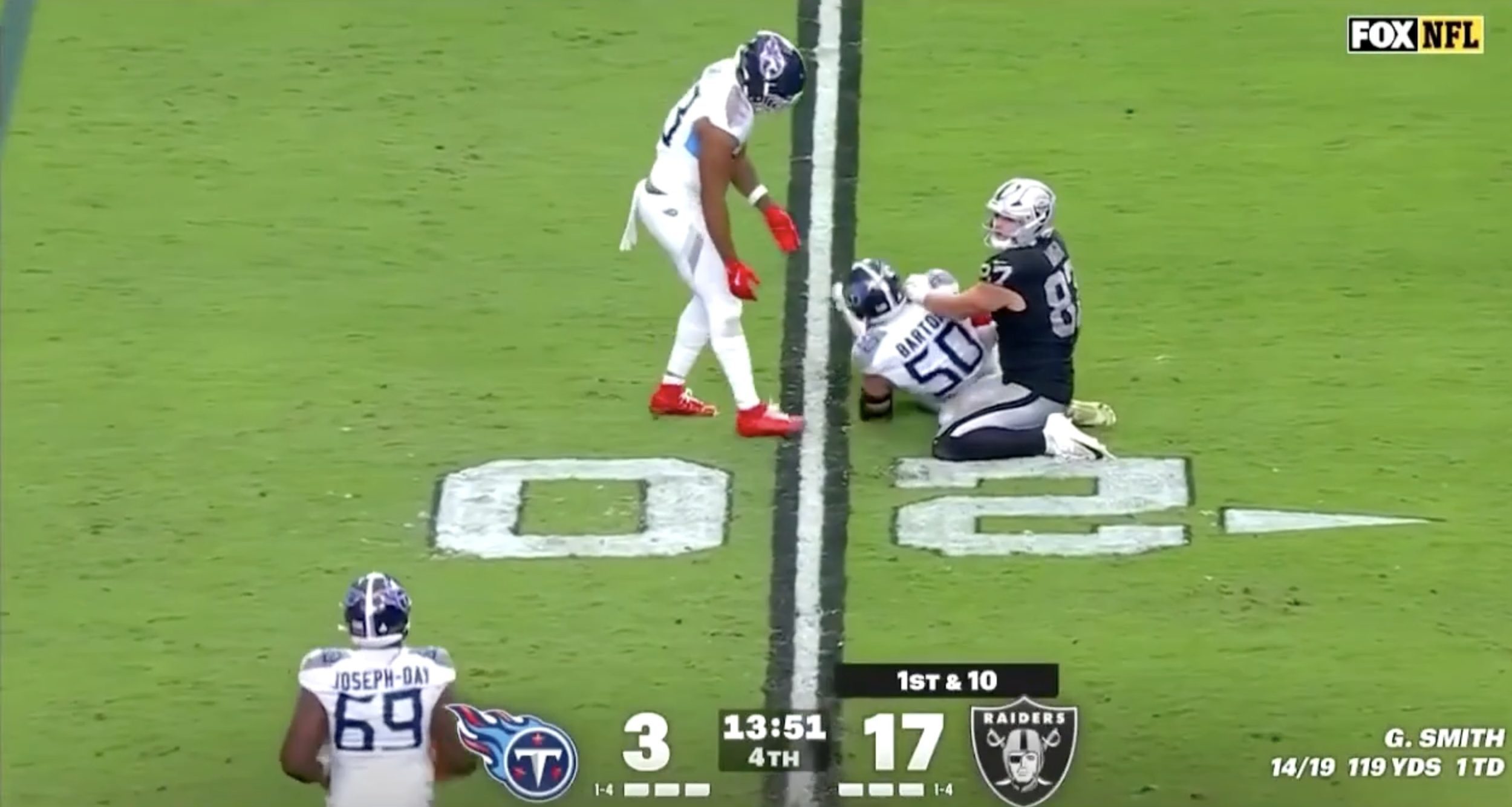 Kenny Albert, Jonathan Vilma make rare combo announcer jinx on Geno Smith interception