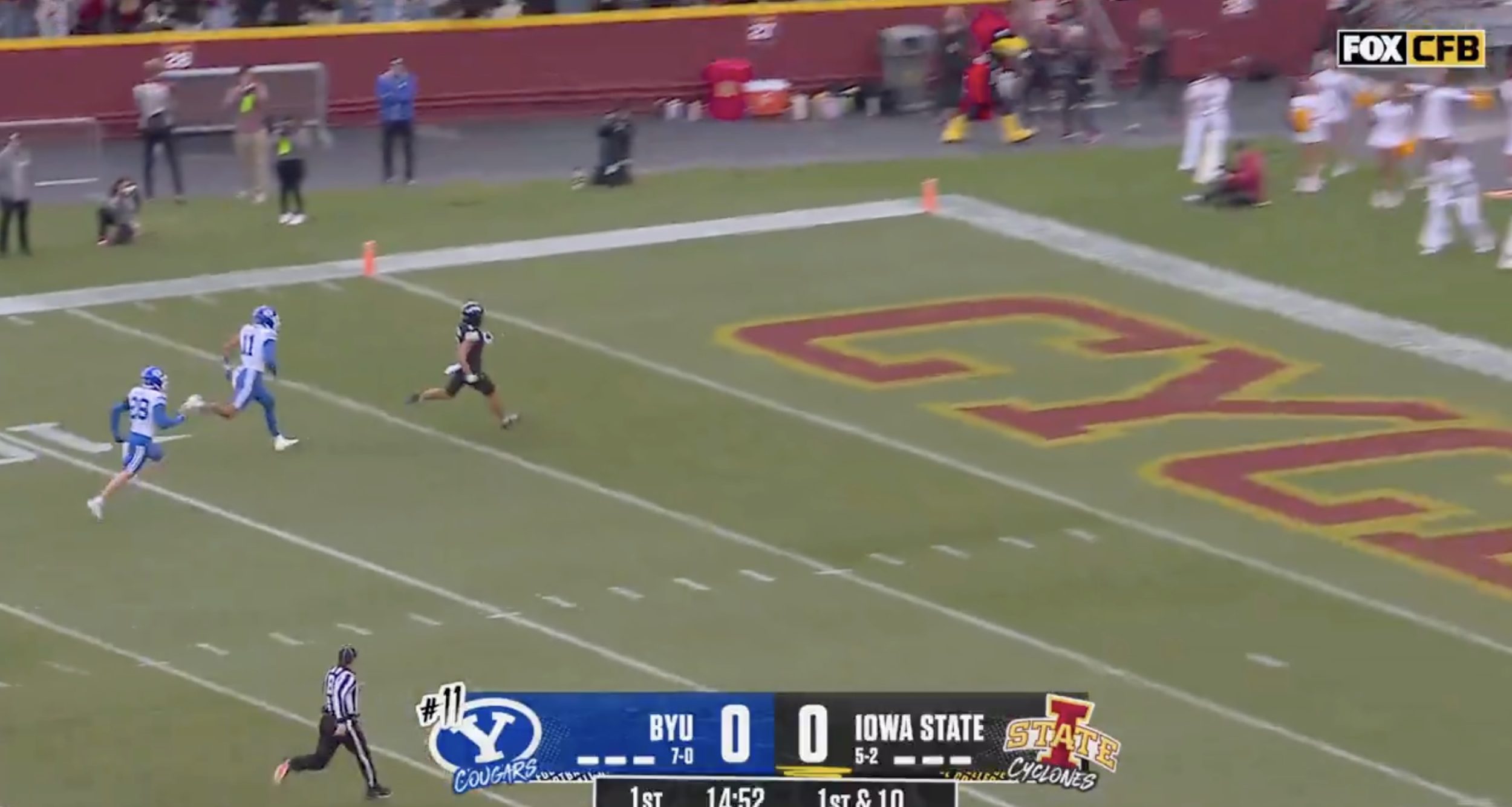 Jason Benetti’s announcer jinx dooms BYU’s defense on first play vs. Iowa State