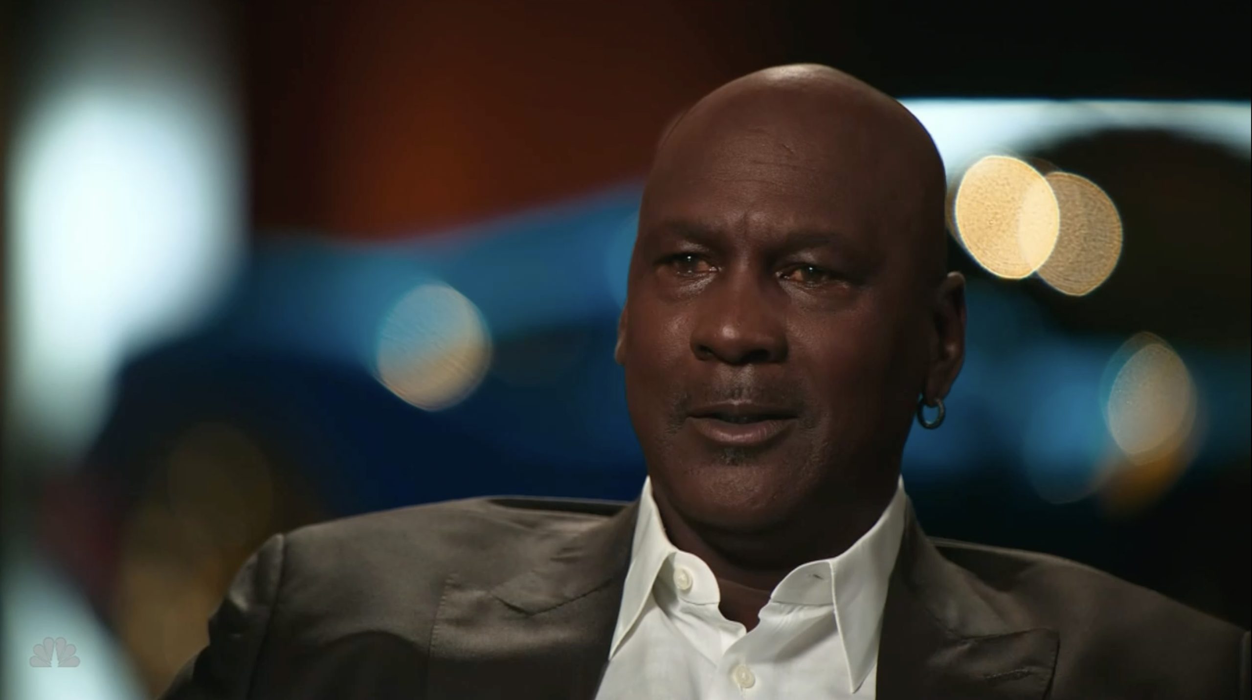 Michael Jordan makes NBA on NBC debut