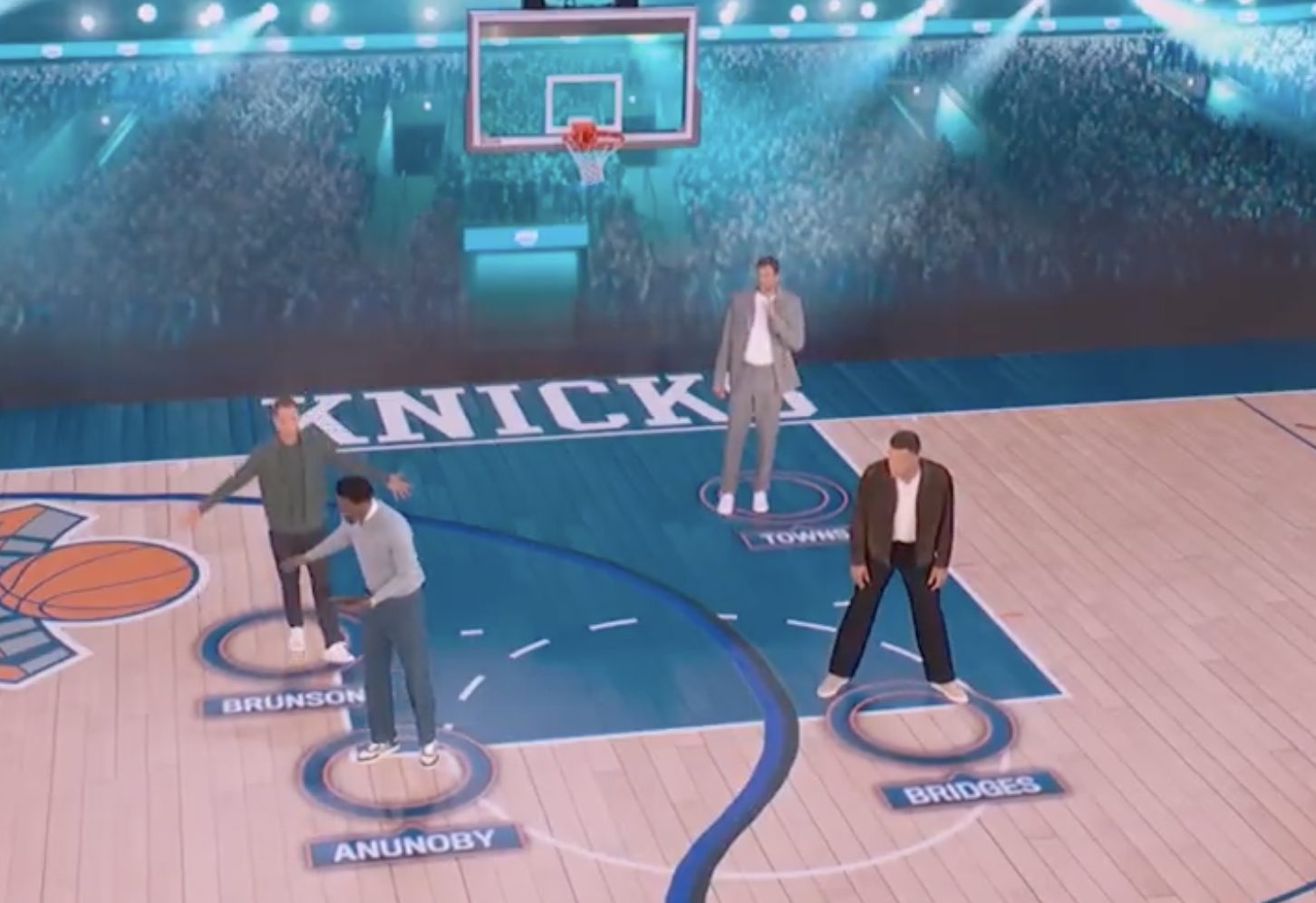 ‘NBA on Prime’ studio show debut features LED court demonstration