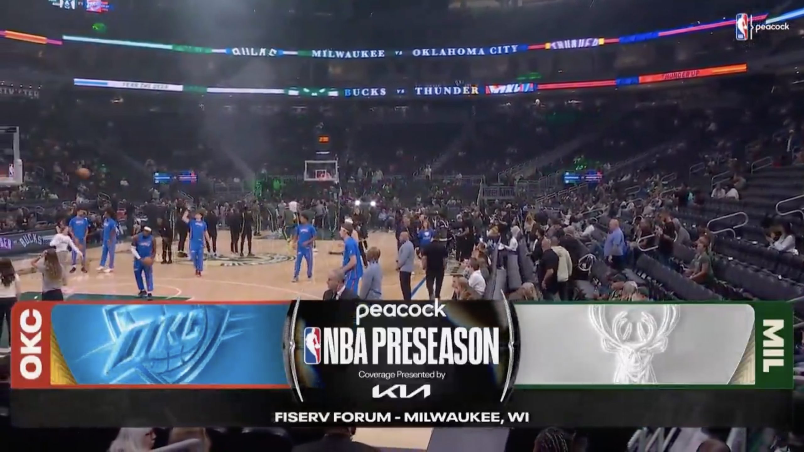 NBA fans react to ‘Roundball Rock’ NBC return on Peacock broadcast