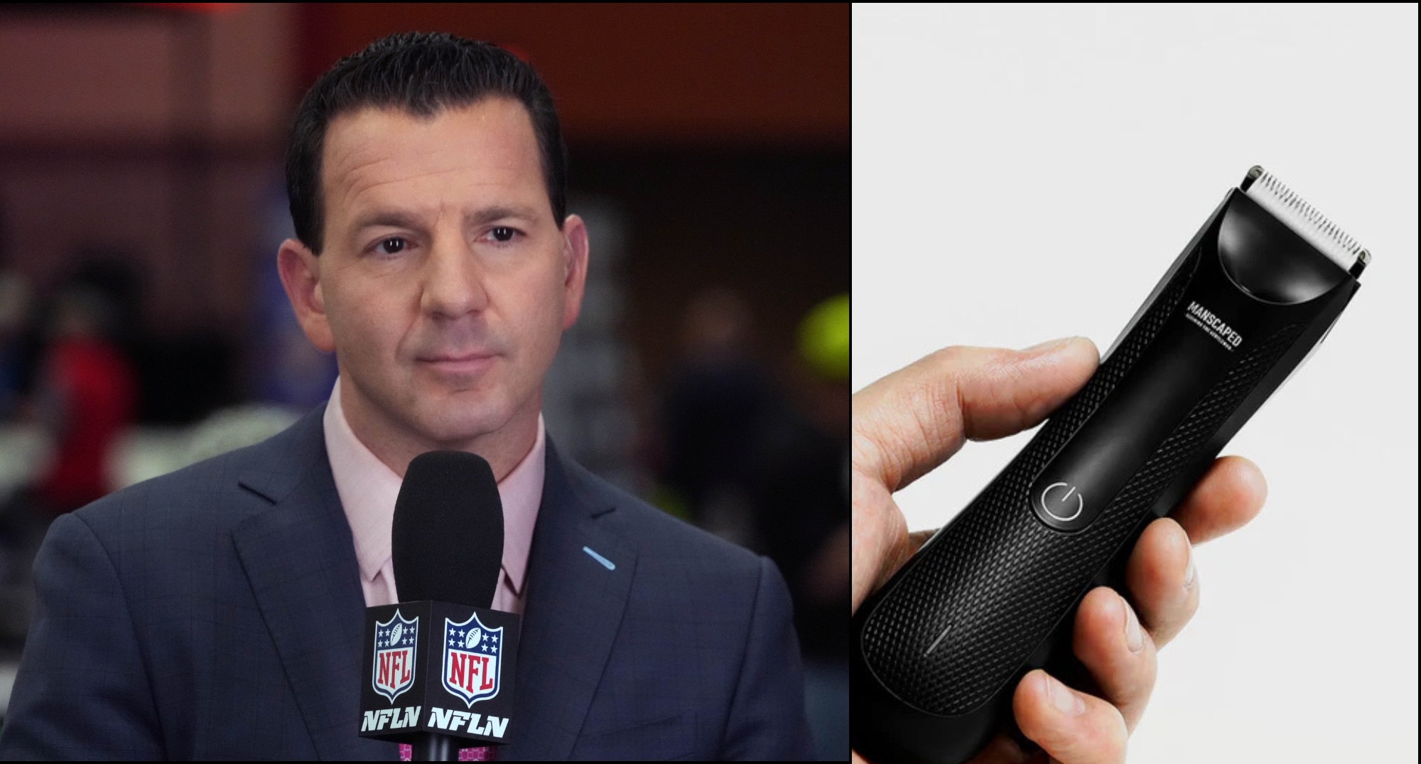 5 years ago, Ian Rapoport got nicked by NFL Network over a Manscaped Instagram ad