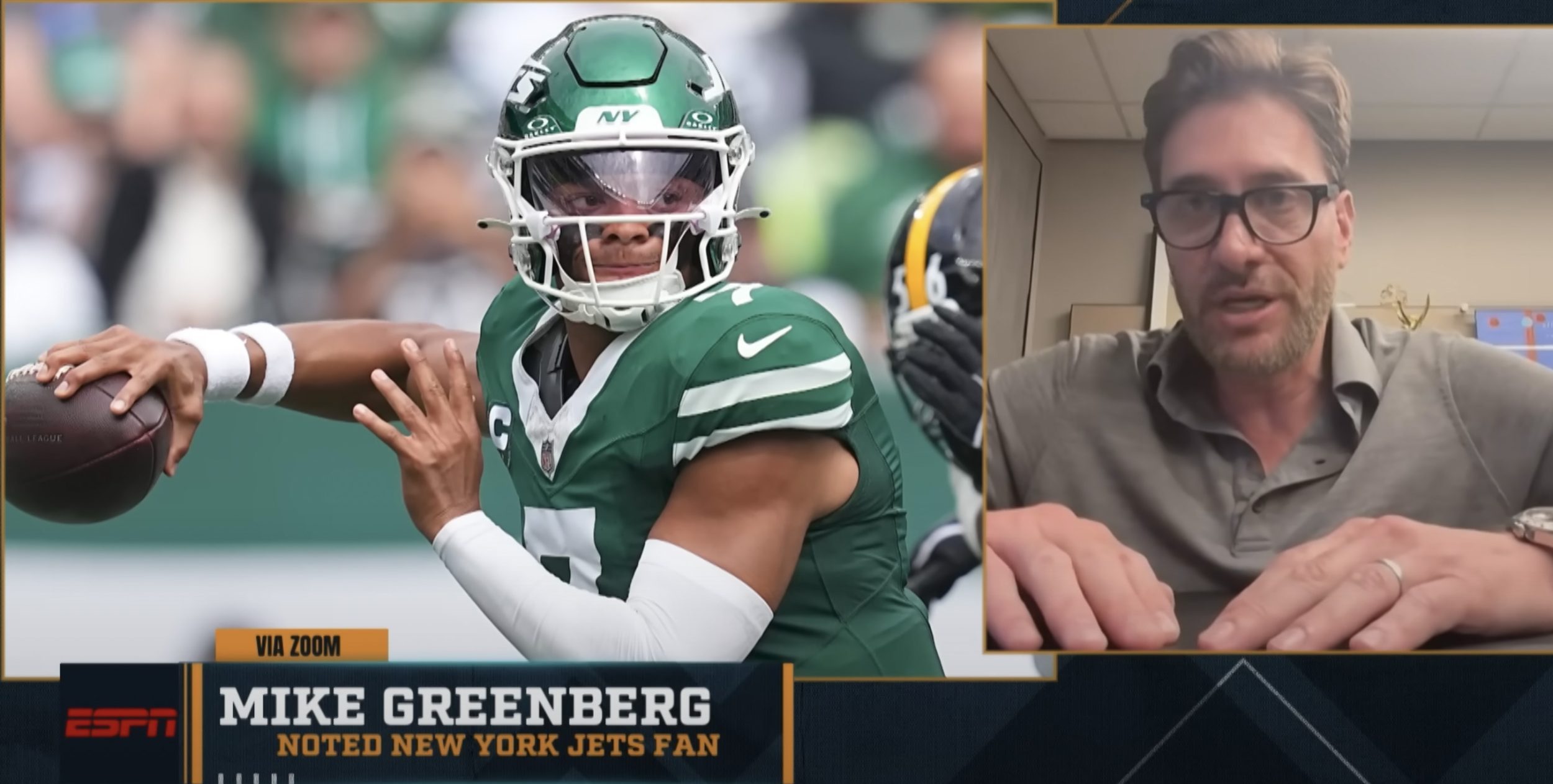 Mike Greenberg: ‘My sports soul is calloused enough’ to handle being Jets fan on air