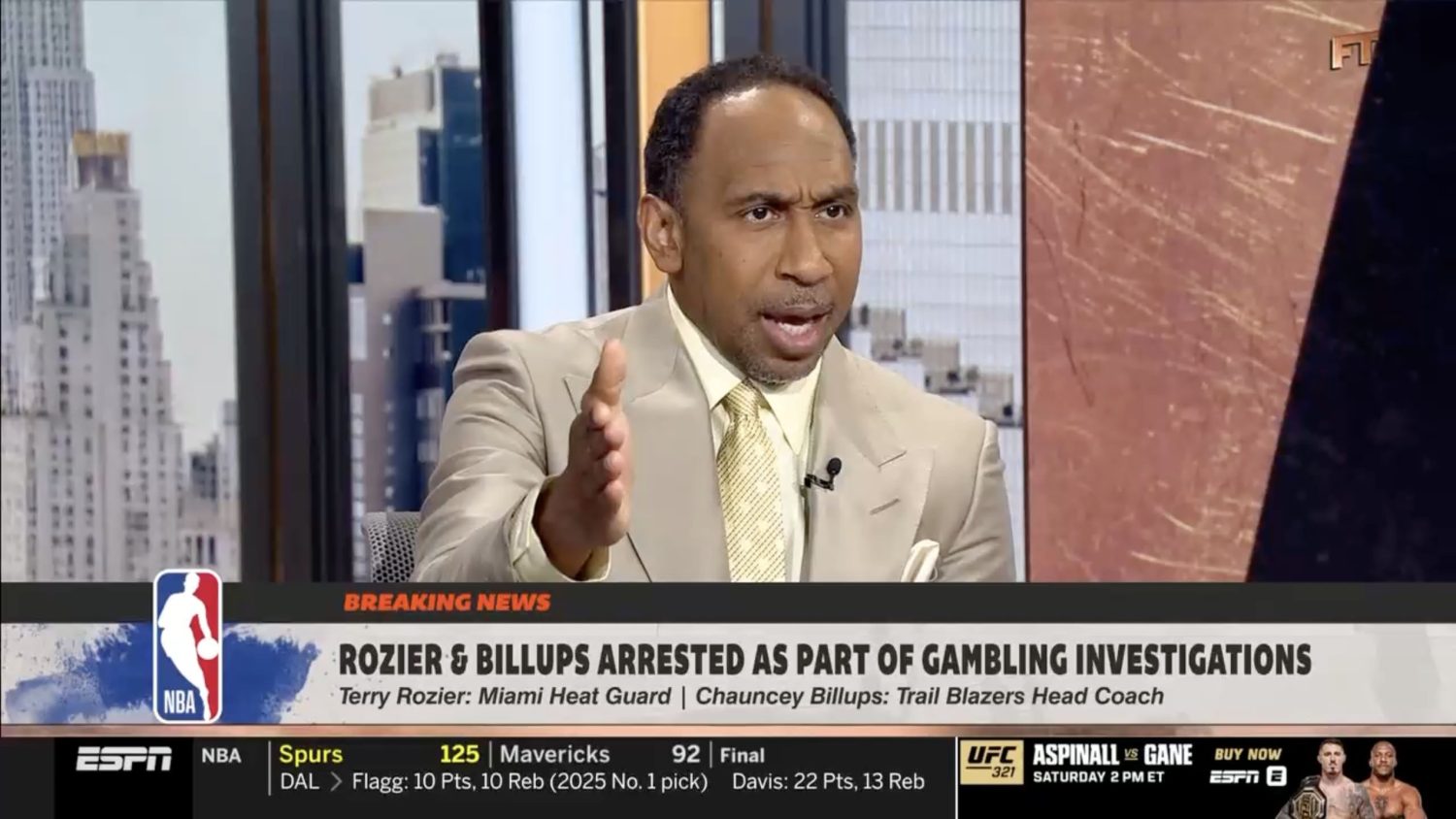 Stephen A. Smith blames NBA betting scandal on Donald Trump’s revenge tour: ‘He’s coming’