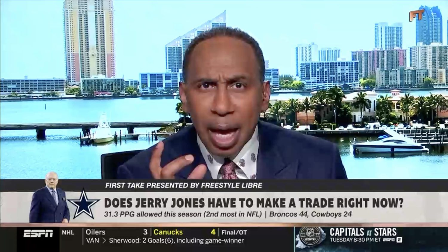 Stephen A. Smith hypes Dallas Cowboys as championship contender