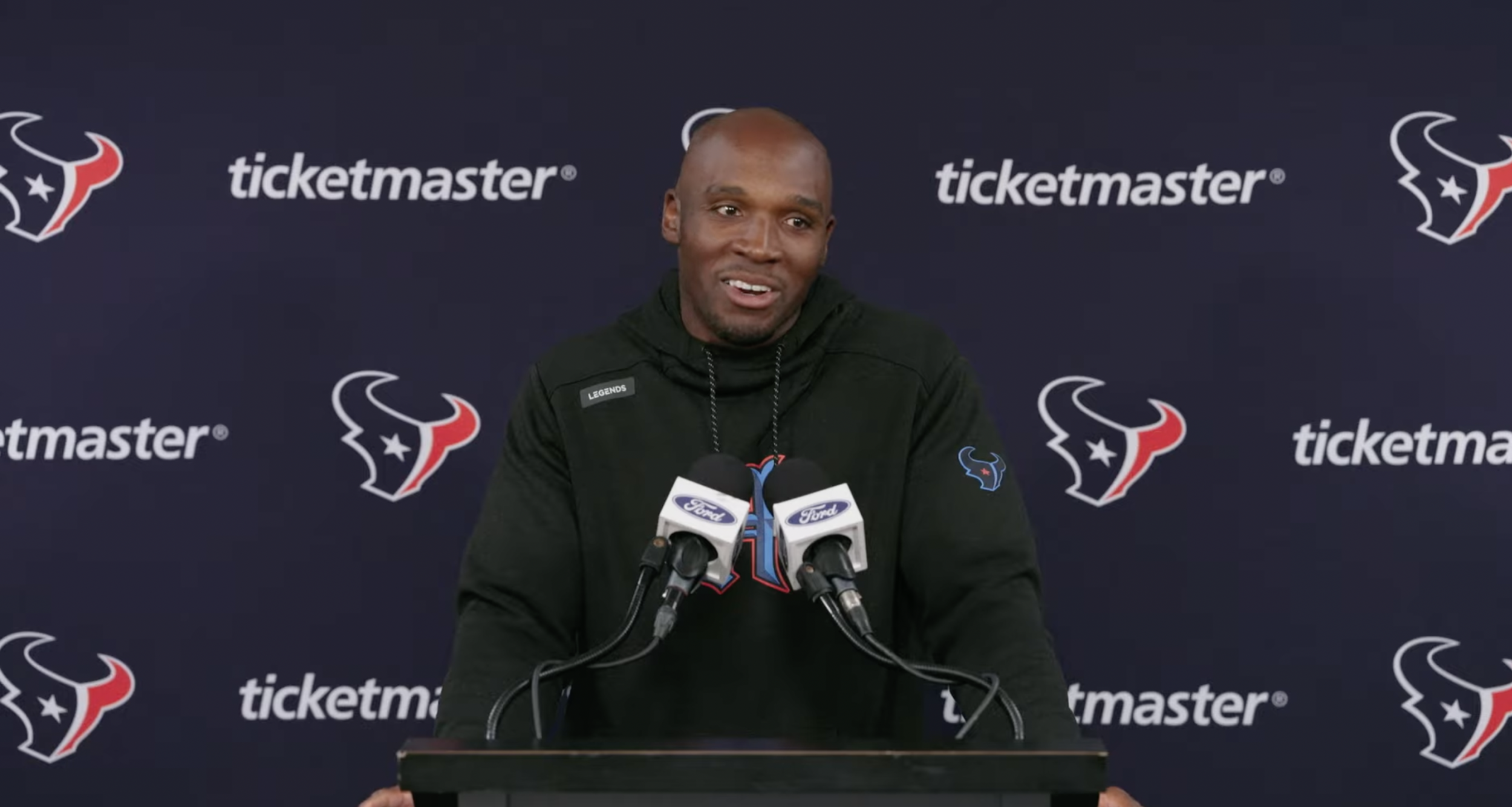 DeMeco Ryans insists Texans’ media thrives on negative coverage