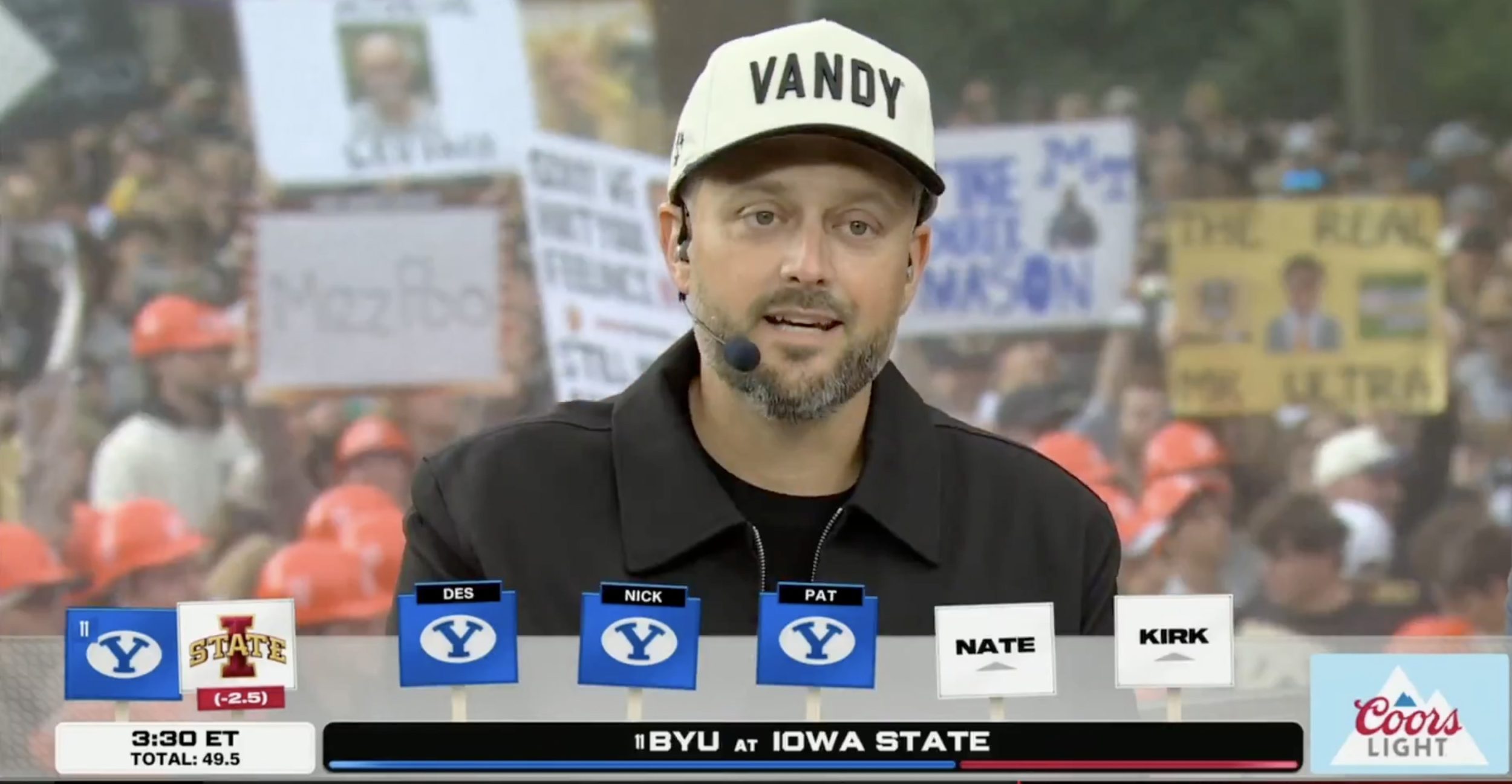 Kirby Smart dismisses Nate Bargatze’s ‘College GameDay’ recruiting pitch