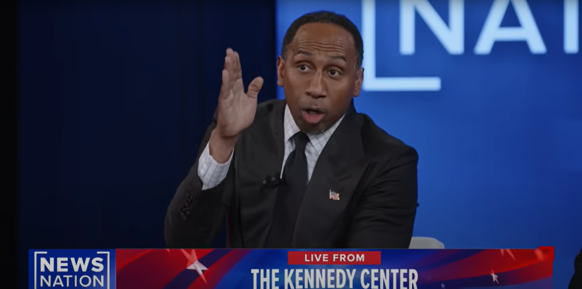 Stephen A. Smith storms off of NewsNation Town Hall debate