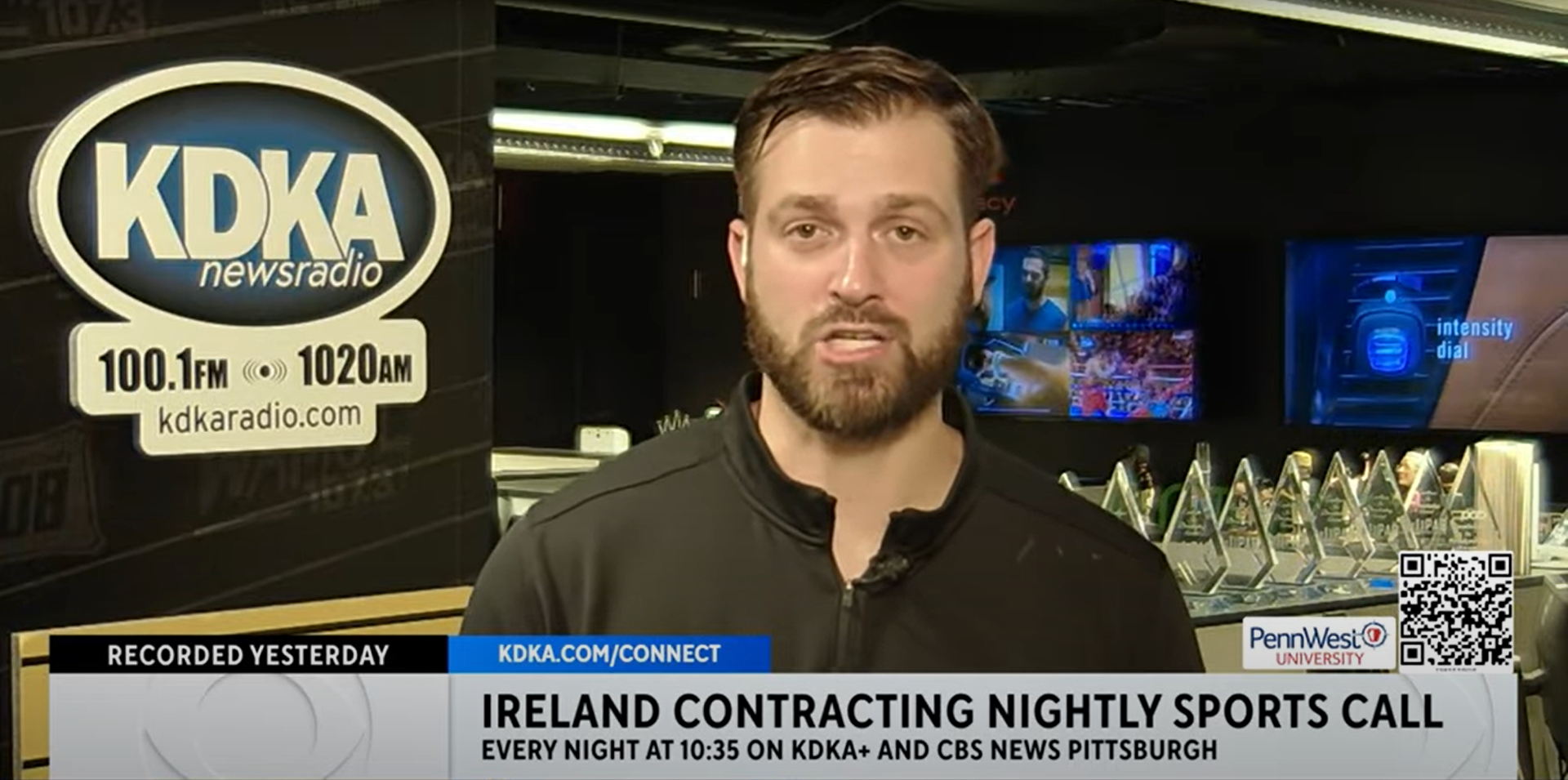 Pittsburgh radio host Andrew Fillipponi has to get his nipples pierced after Steelers loss