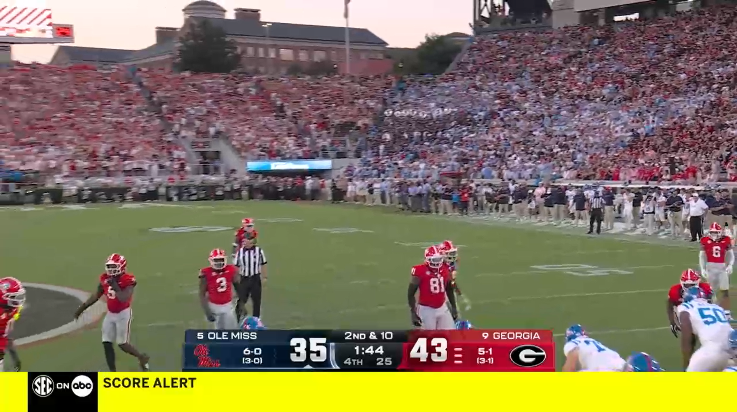 It’s time to get rid of tickers during college football games