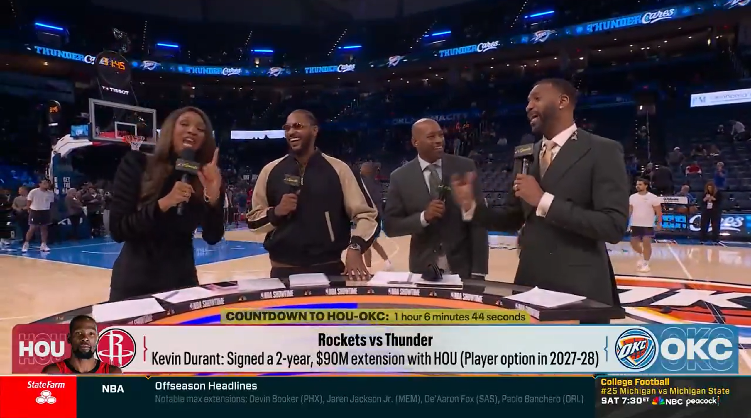‘NBA Showtime’ on NBC gets off to rocky start with audio issues