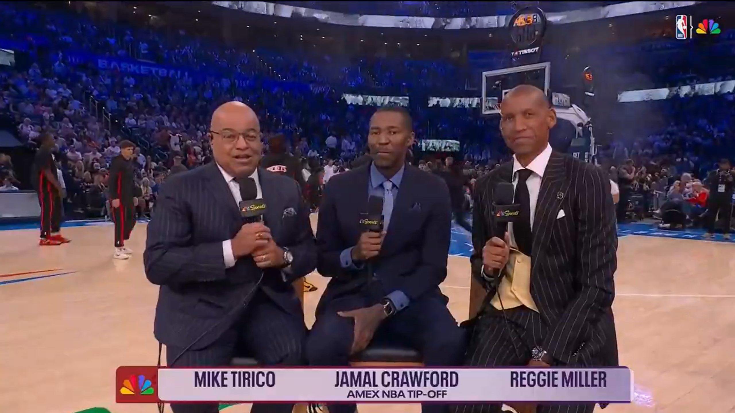 Mike Tirico hasn’t missed a beat as NBC turns in stellar NBA Opening Night broadcast