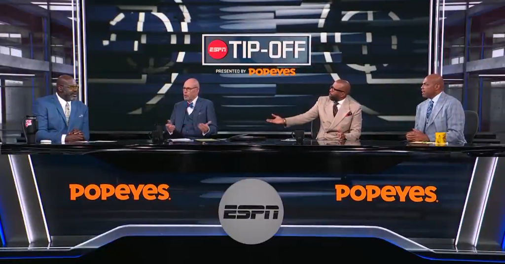 ESPN made good on its promise to leave 'Inside the NBA' largely untouched.