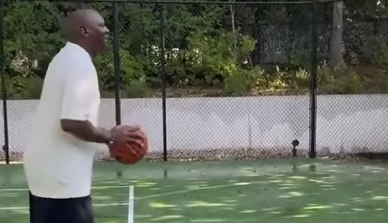 Video emerges of ‘nervous’ free throw Michael Jordan talked about during NBC debut
