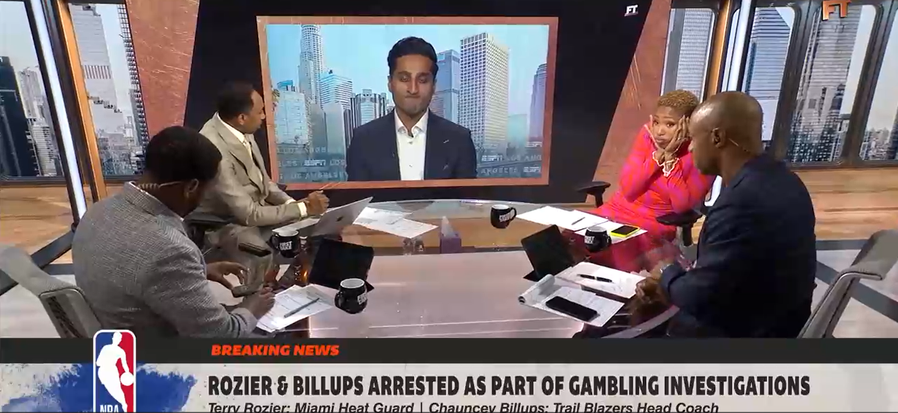 ‘First Take’ desperately missed a full-time host amid NBA betting scandal news