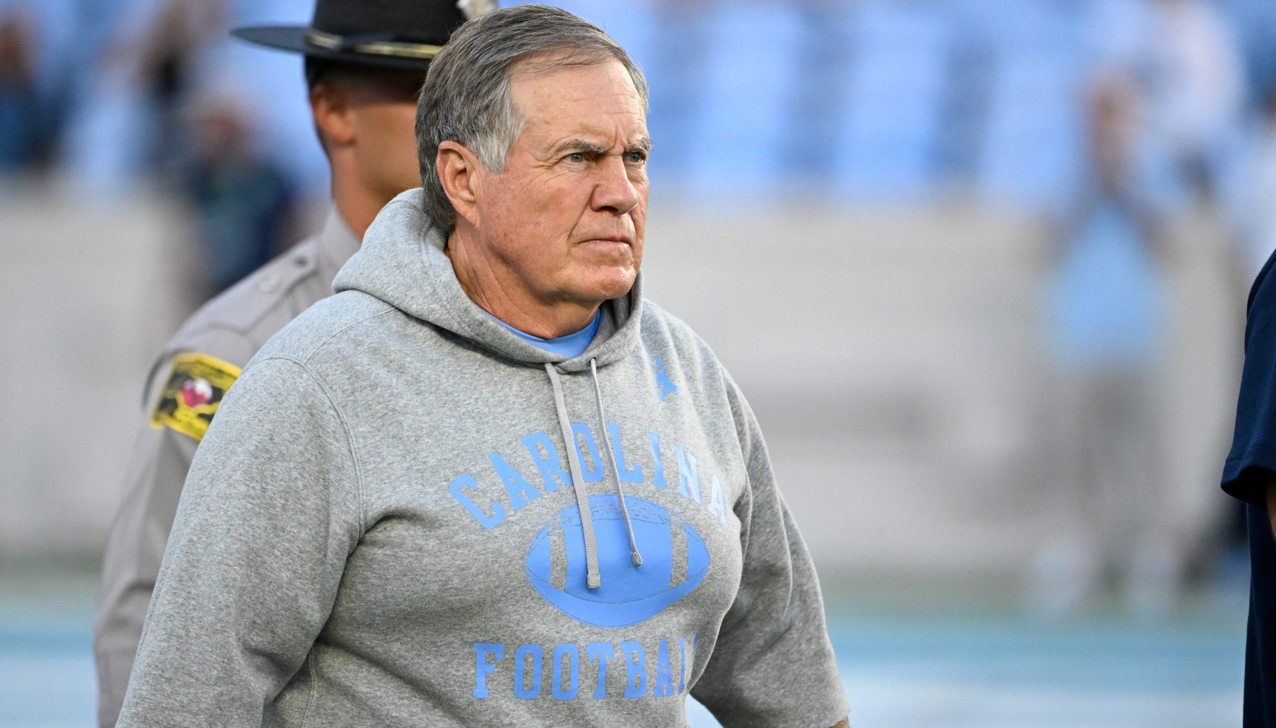 Bill Belichick denies reports he’s eyeing exit from North Carolina