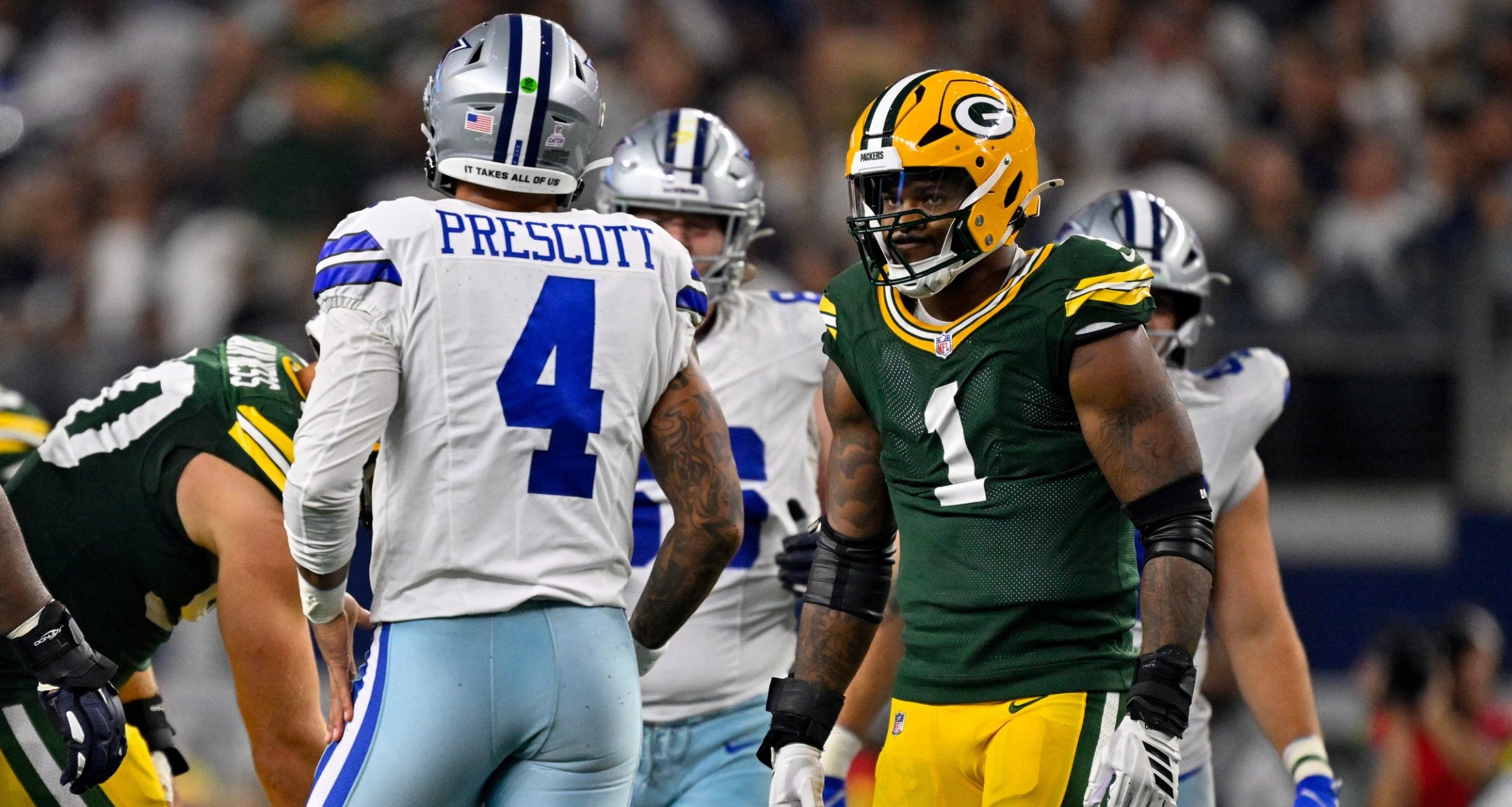 Packers-Cowboys tie tops viewership for NFL Week 4