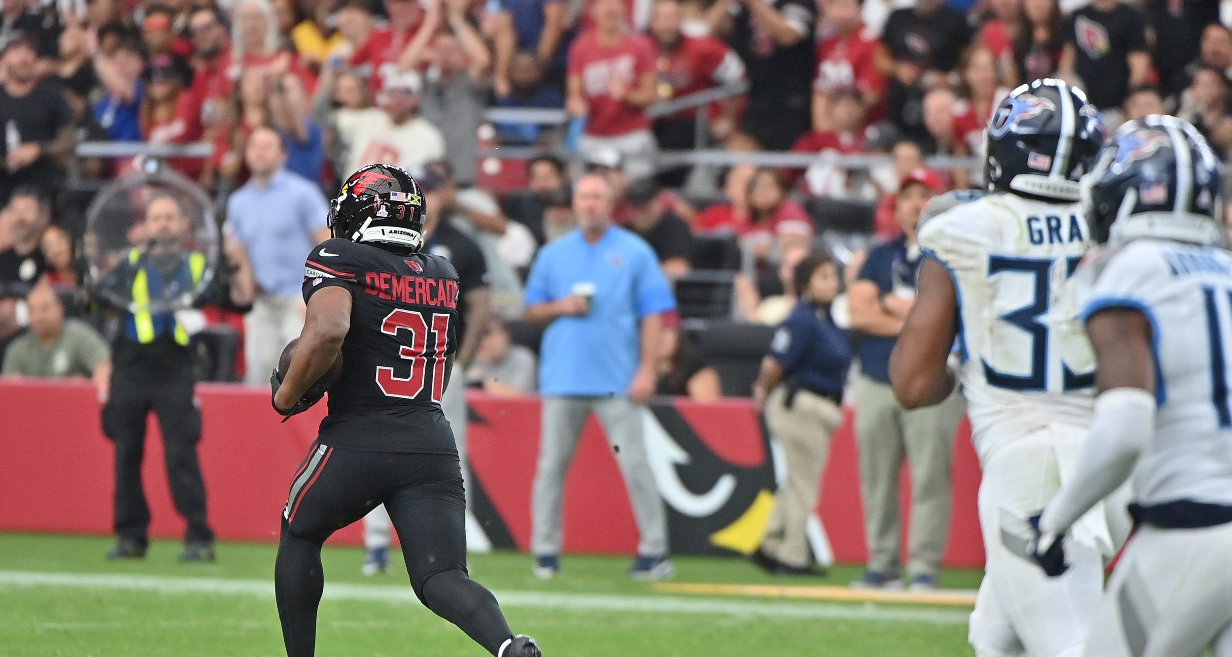 Greg Olsen says he’d cut any player who fumbles at goal line like Emari Demercado