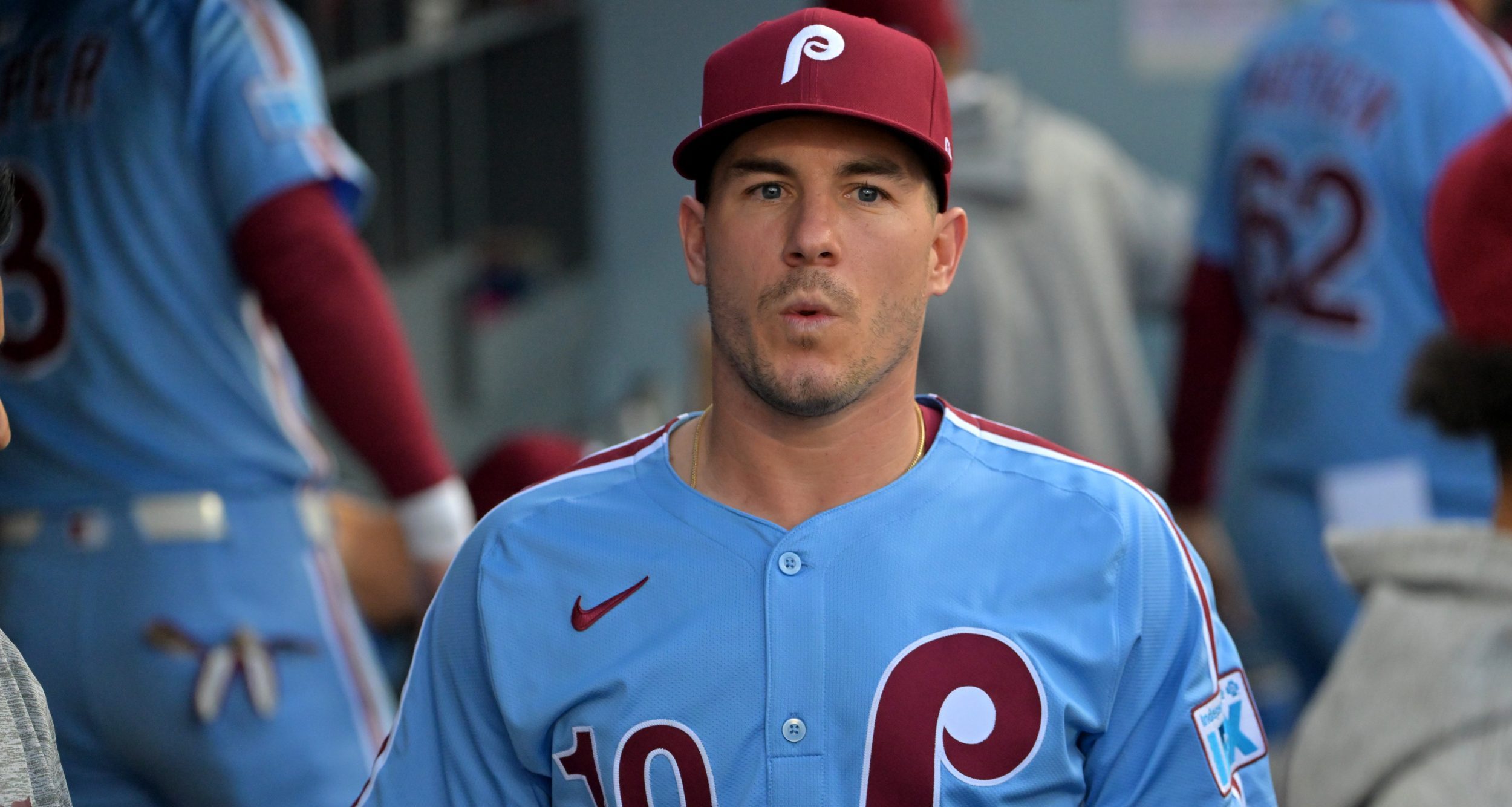 J.T. Realmuto shuts down free agency questions after Phillies’ season-ending loss