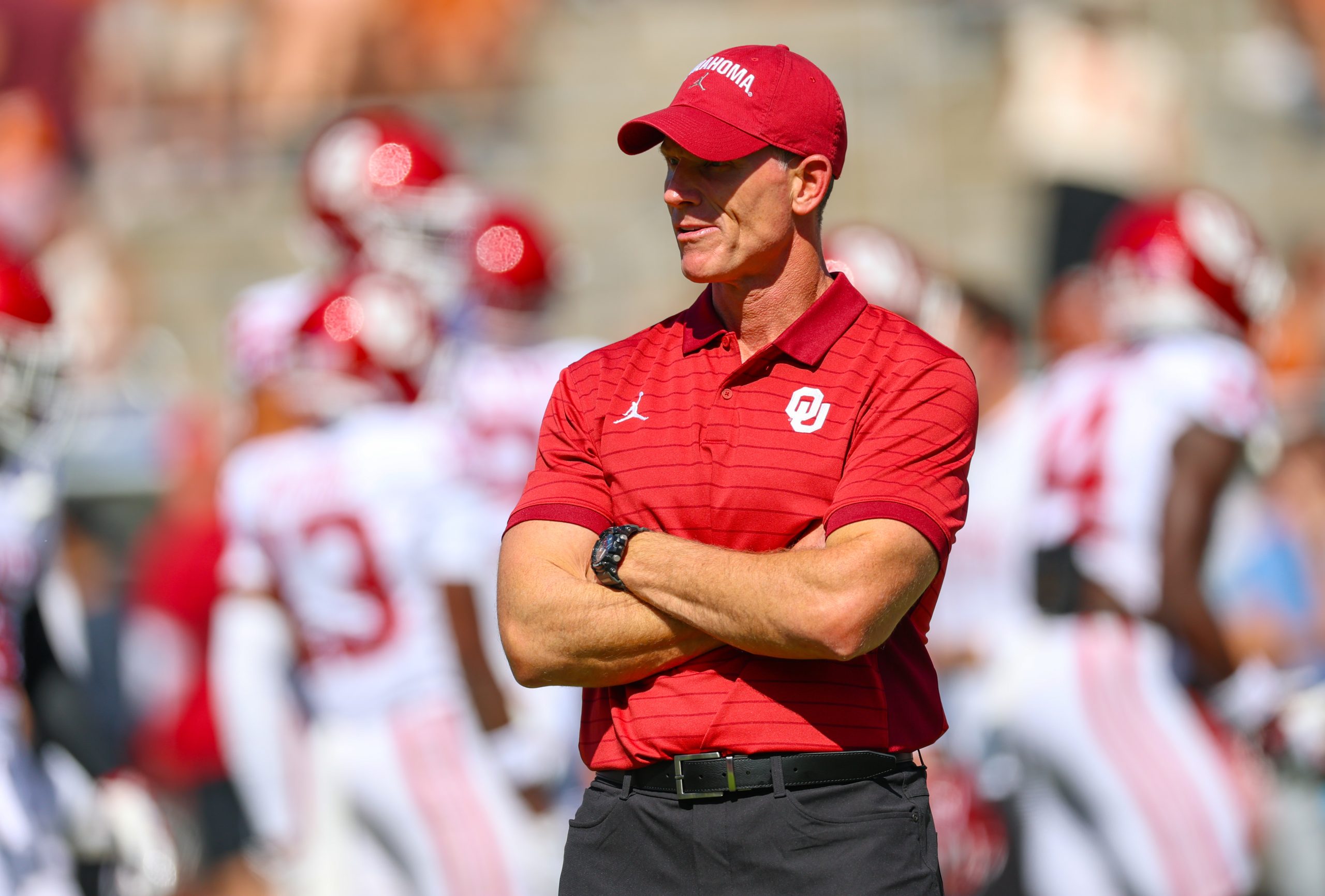Big 12 shades Oklahoma coach Brent Venables after