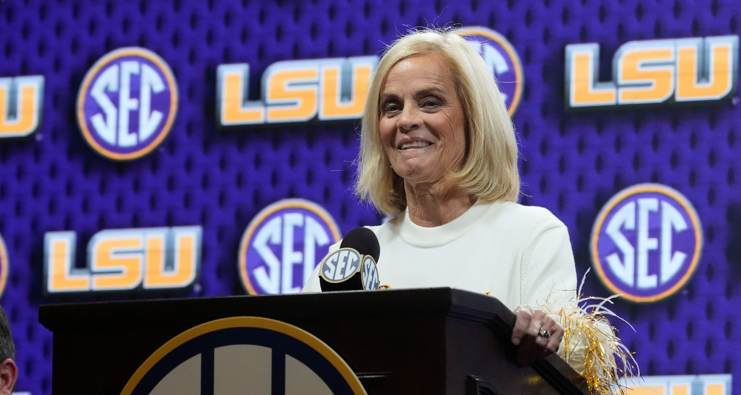 Kim Mulkey skips postgame press conference following LSU AD Scott Woodward’s ouster